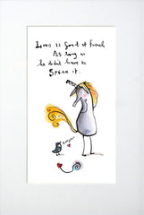 French Unframed