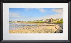 Co Down - Fresh Day, Ballyholme-95.5 x 59-Black Bevelled Frame