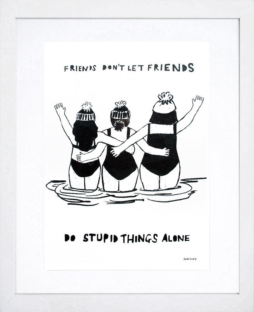 Other - Friends White Frame