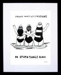 Other - Friends Black Frame