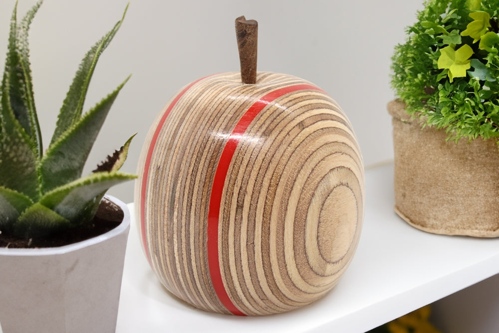Fruit - Apple 6 Birch Ply And Acrylic