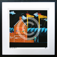 Print - Full Of Spirit-40 x 40-Black Box Frame