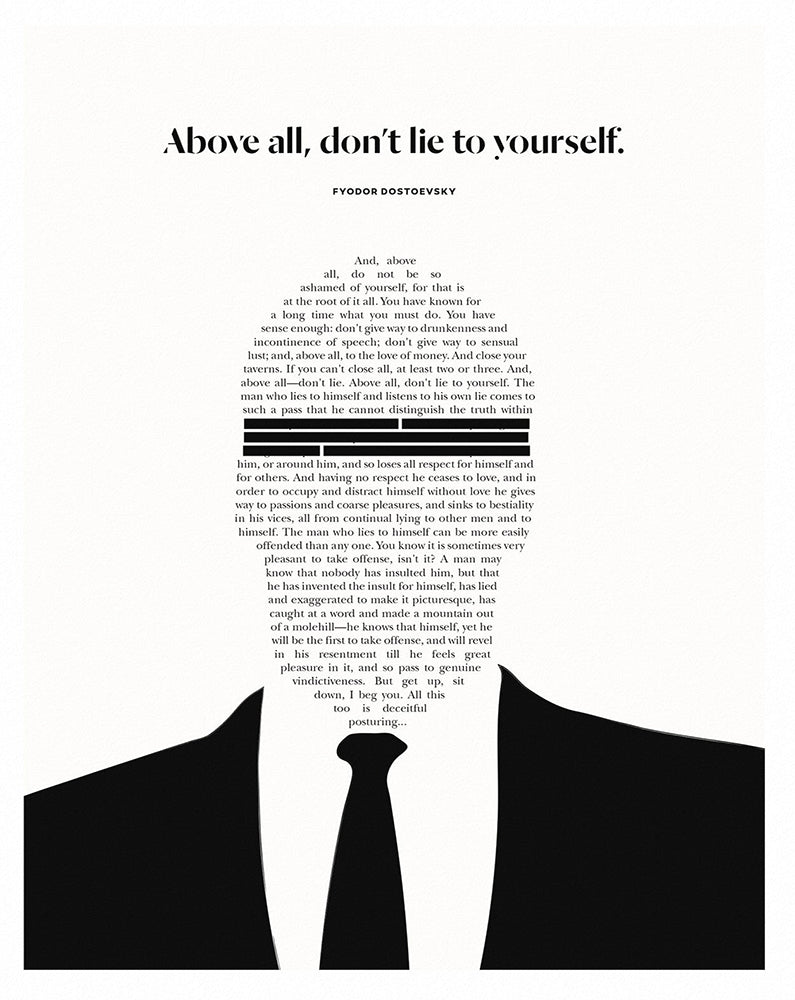 Fyodor Dostoevsky - Don't Lie Unframed