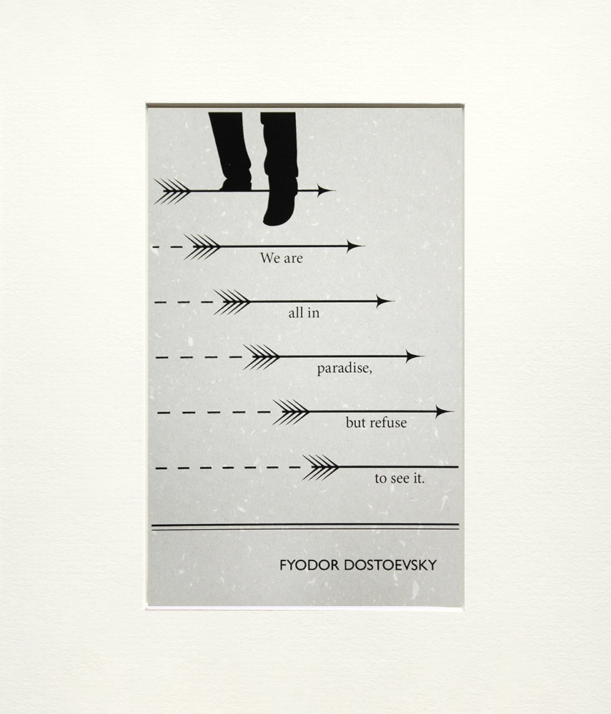 Postcard - Fyodor Dostoevsky - Unframed