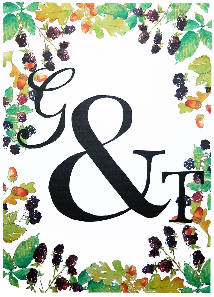 Gin - G&T Autumn Unframed