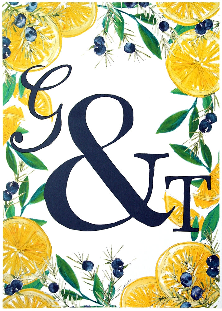 Gin - G&T Spring Unframed