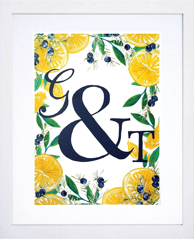Gin - G&T Spring White Frame