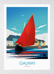Co Galway - Galway White Frame