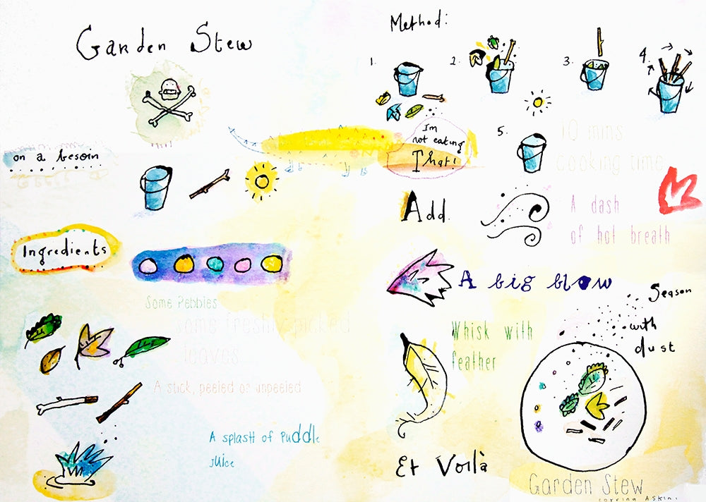 Garden Stew Unframed