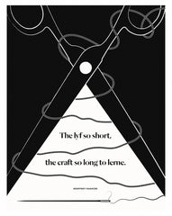 Geoffrey Chaucer - The Lyf So Short Unframed