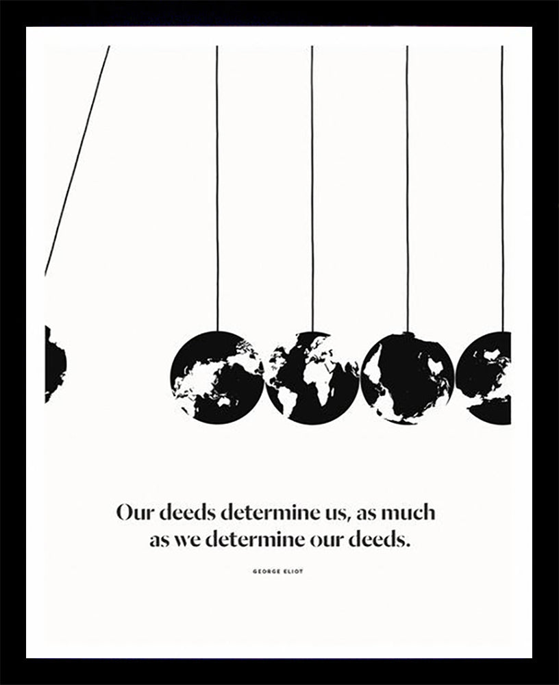 George Eliot - Deeds Black Box Frame