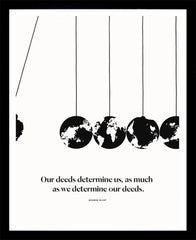 George Eliot - Deeds Black Box Frame