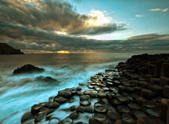 Giants Causeway Sunset Unframed