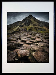 Giant's Causeway Black Frame 40x50