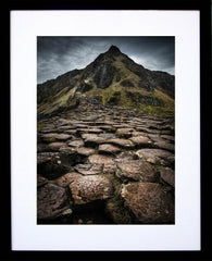 Giant's Causeway Black Frame 30x40