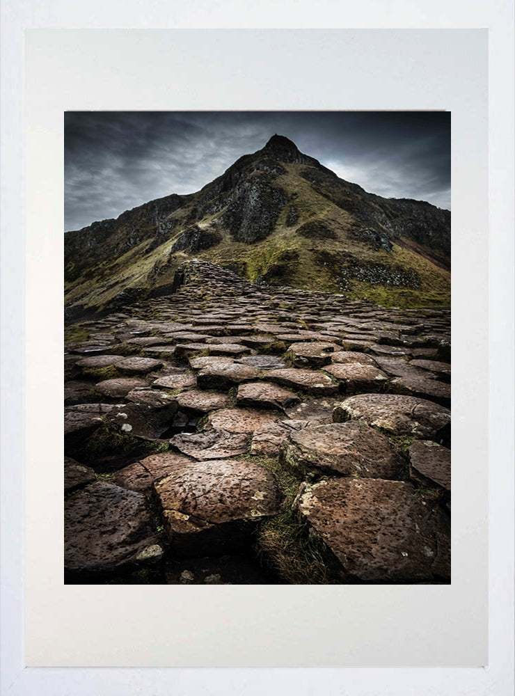 Co Antrim - Giant's Causeway White Box Frame 40x50