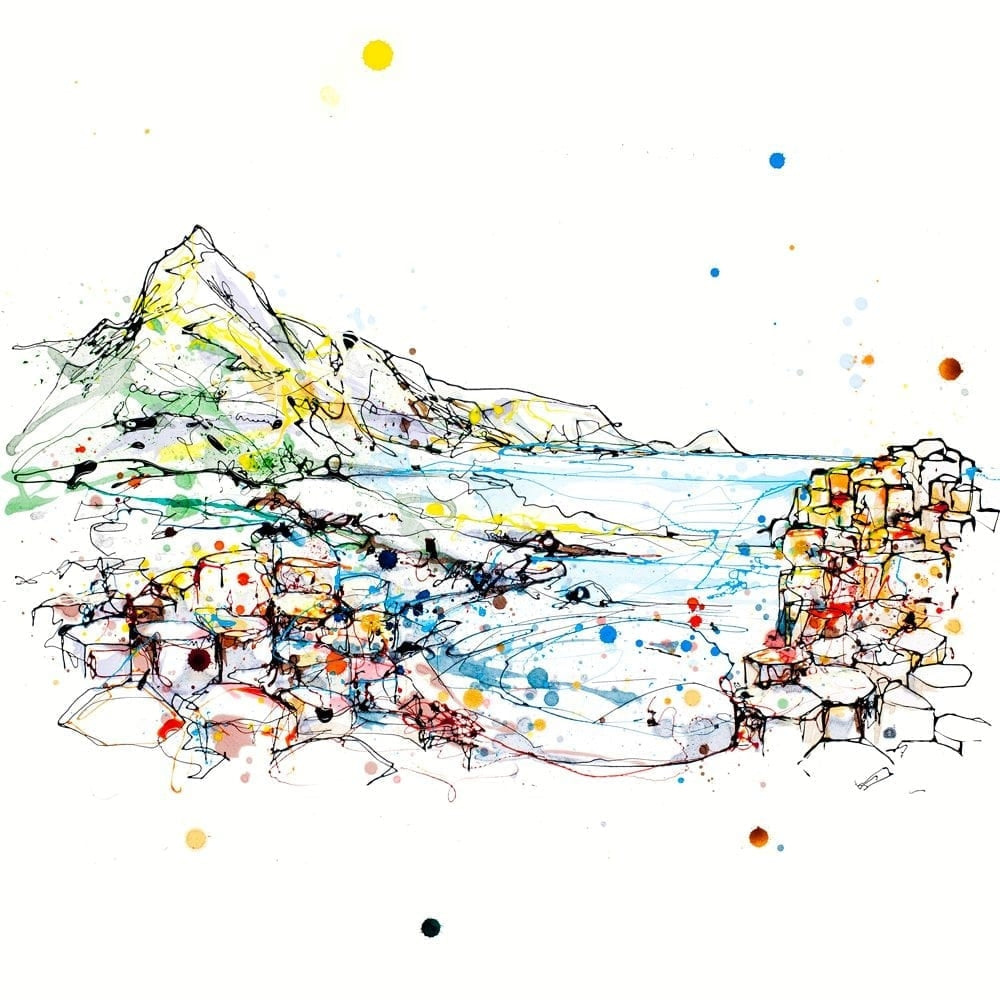 Print Open Edition Landscapes - Giant's Causeway