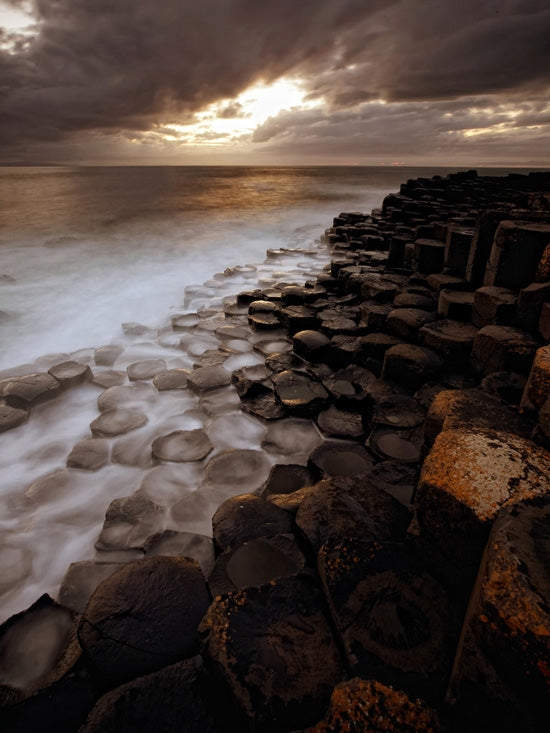 Giant's Causeway Evening Unframed