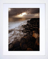 Co Antrim - Giant's Causeway Evening Frame White