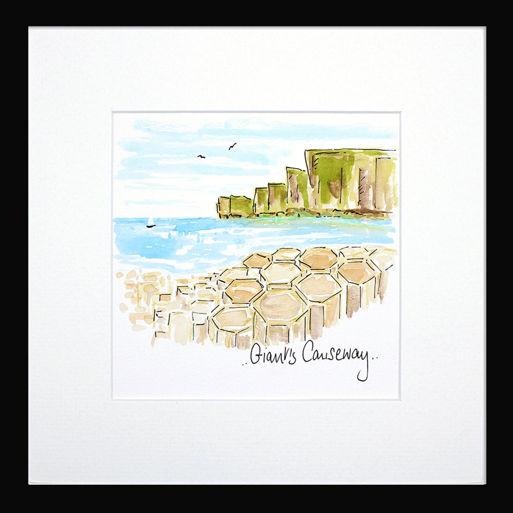 Giant's Causeway - Black Frame