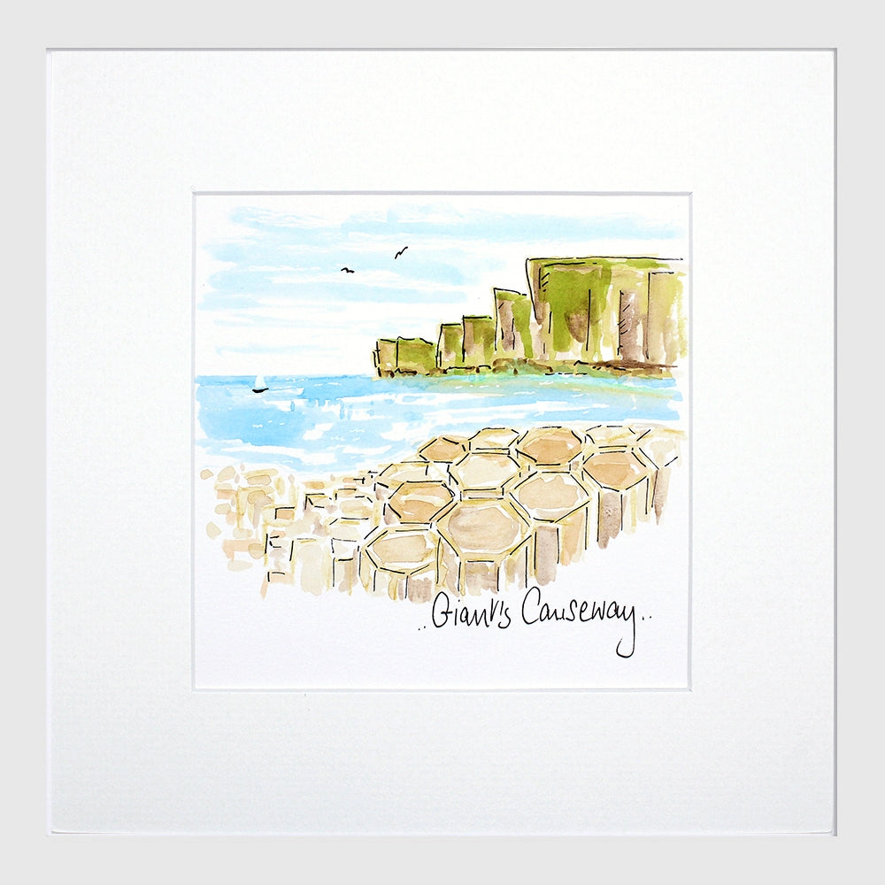 Giant's Causeway - White Frame