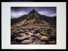 Causeway Landscape Black Frame 50x40
