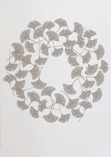 Nature - Ginkgo (Warm Stone) Unframed