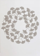 Nature - Ginkgo (Warm Stone) Unframed