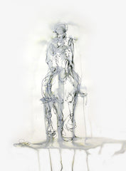 Original - Girl On Horse Unframed