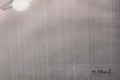 Girl With Lotus Flowers