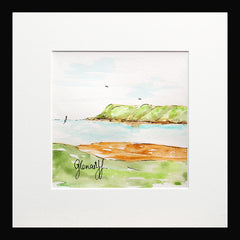 Glenariff Small Flat Black Frame