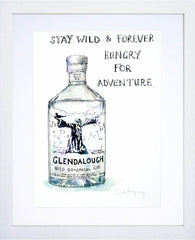 Drinks Gin - Glendalough White Frame