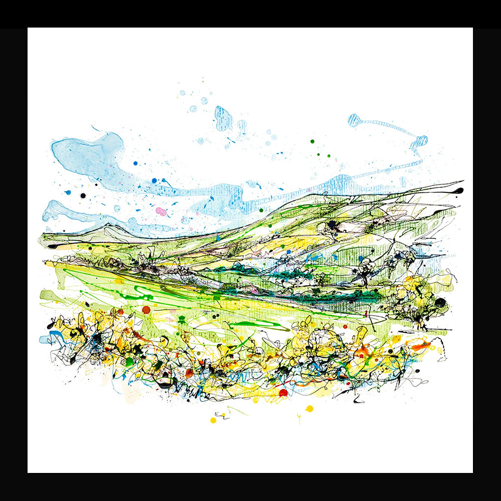 Print Open Edition Landscape - Glens Of Antrim