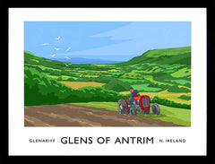 Co Antrim - Glens Of Antrim Glenariff Frame Black 40x30 No Mount