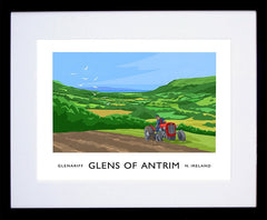 Co Antrim - Glens Of Antrim Glenariff Frame Black 40x30 With Mount