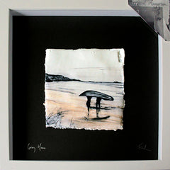 Memories - Going Home-16 x 16-White Box Frame