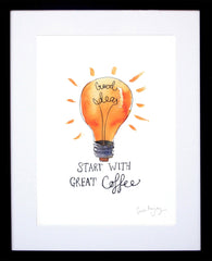 Drinks Coffee - Good Ideas Frame Black
