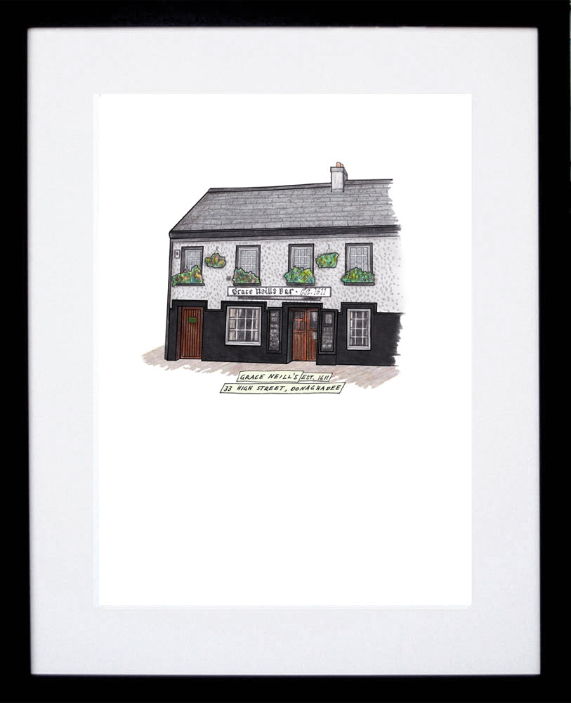 Pubs - Grace Neill's Black frame