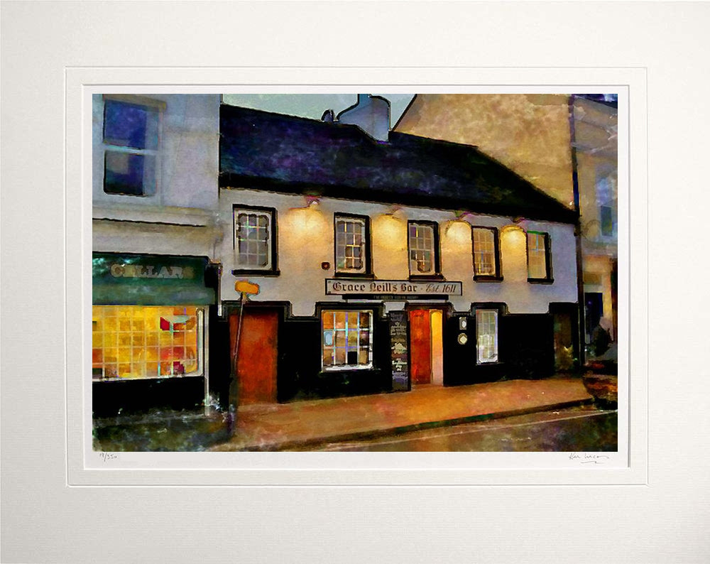 Co Down - Grace Neill's Donaghadee Unframed 60x47.5