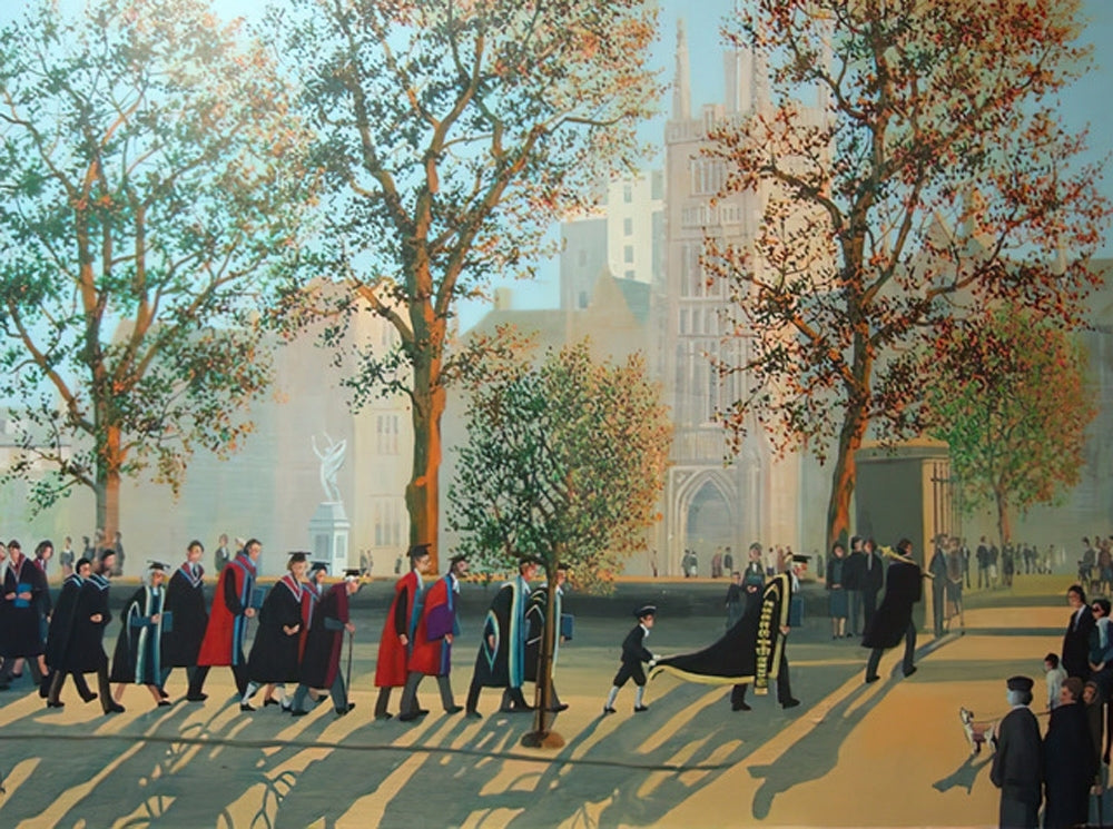 Print - Graduation At Queens University Belfast