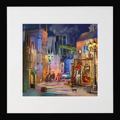 Dream Series Belfast - Graduation Day-28 x 28-Black Box Frame