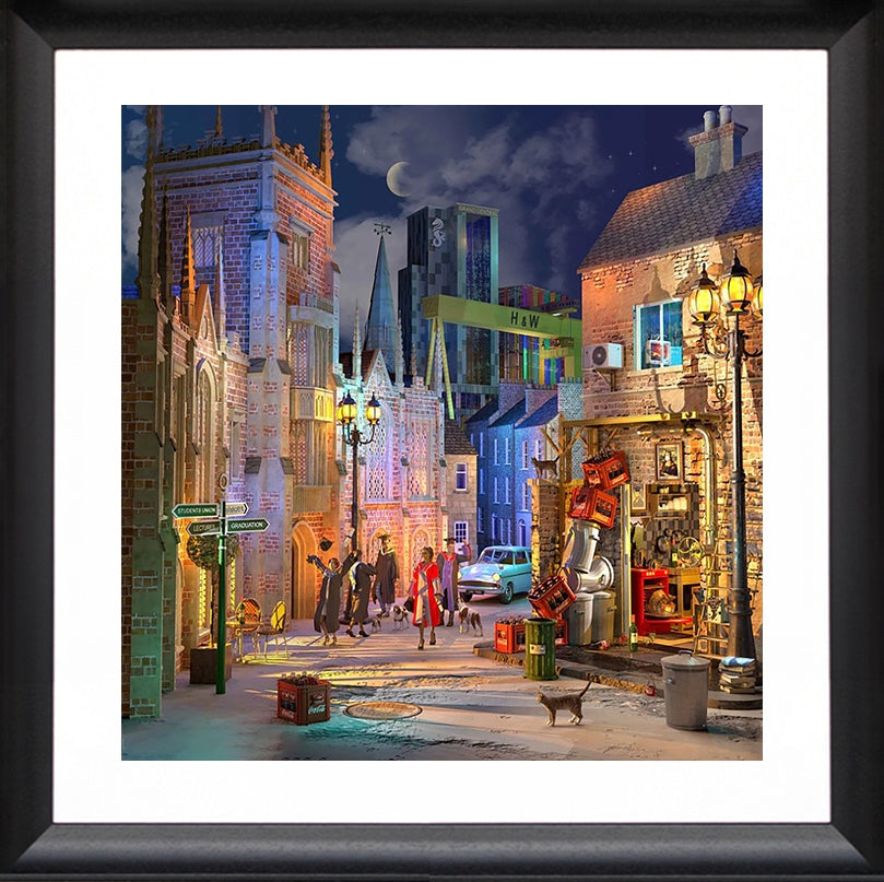 Dream Series Belfast - Graduation Day-57 x 57-Flat Black Frame