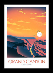 National Park - Grand Canyon Black Frame