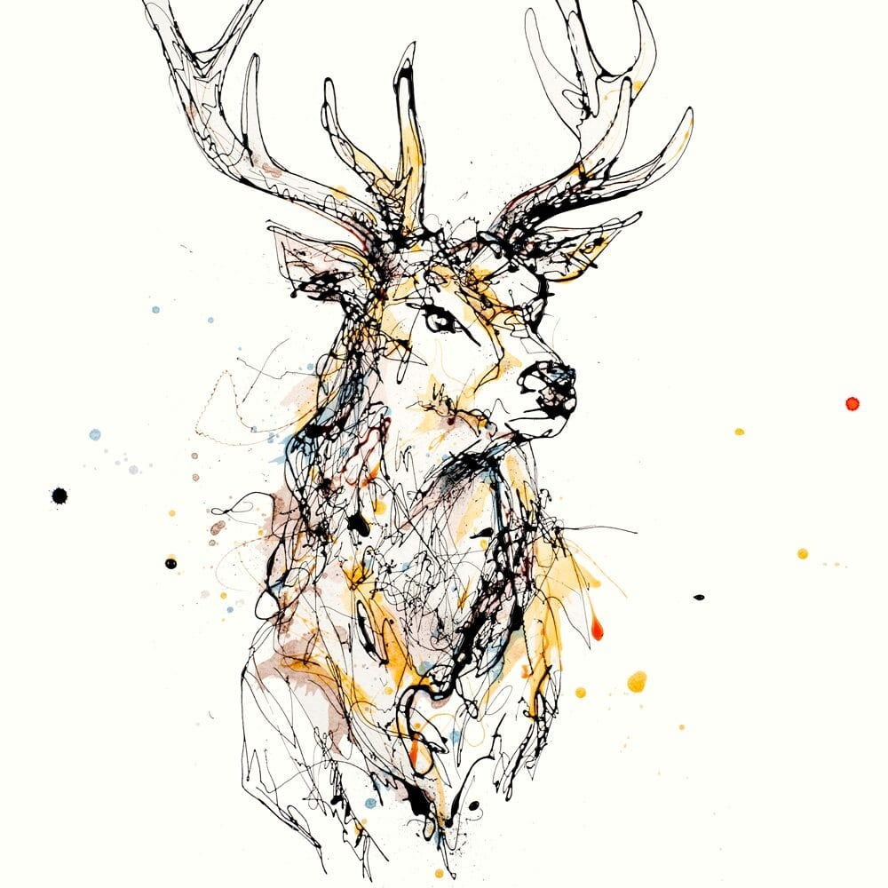 Print Open Edition Animals - Grand II-30 x 30-Unframed