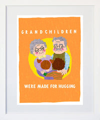 Lockdown - Grandchildren White Frame