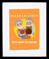 Lockdown - Grandchildren Black Frame
