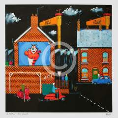 Print - Greater Belfast-40 x 40-Unframed