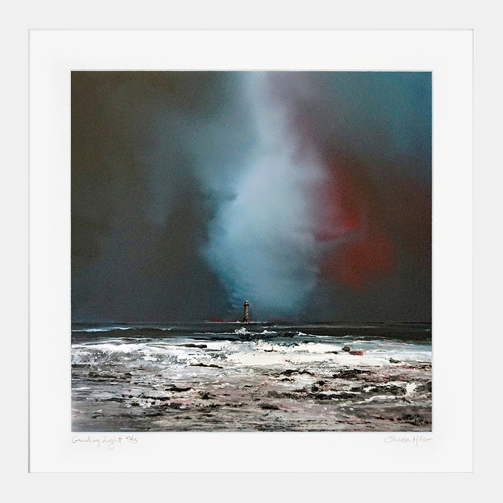 Print - Guiding Light - White Box Frame