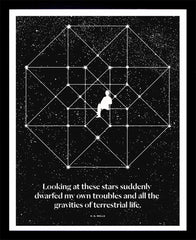 H. G. Wells - Stars Black Box Frame