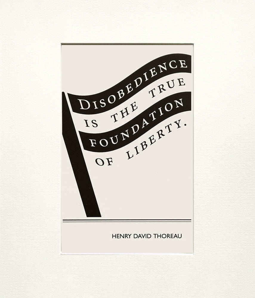 Postcard - Henry David Thoreau - Unframed